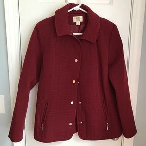 Beautiful jacket with removable hood!  Size M. EUC!
